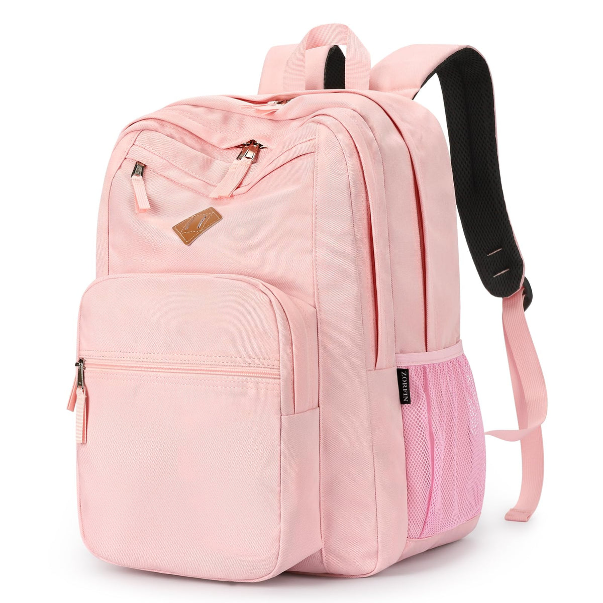ZORFIN 26L Water-Resistant College and Travel Backpack
