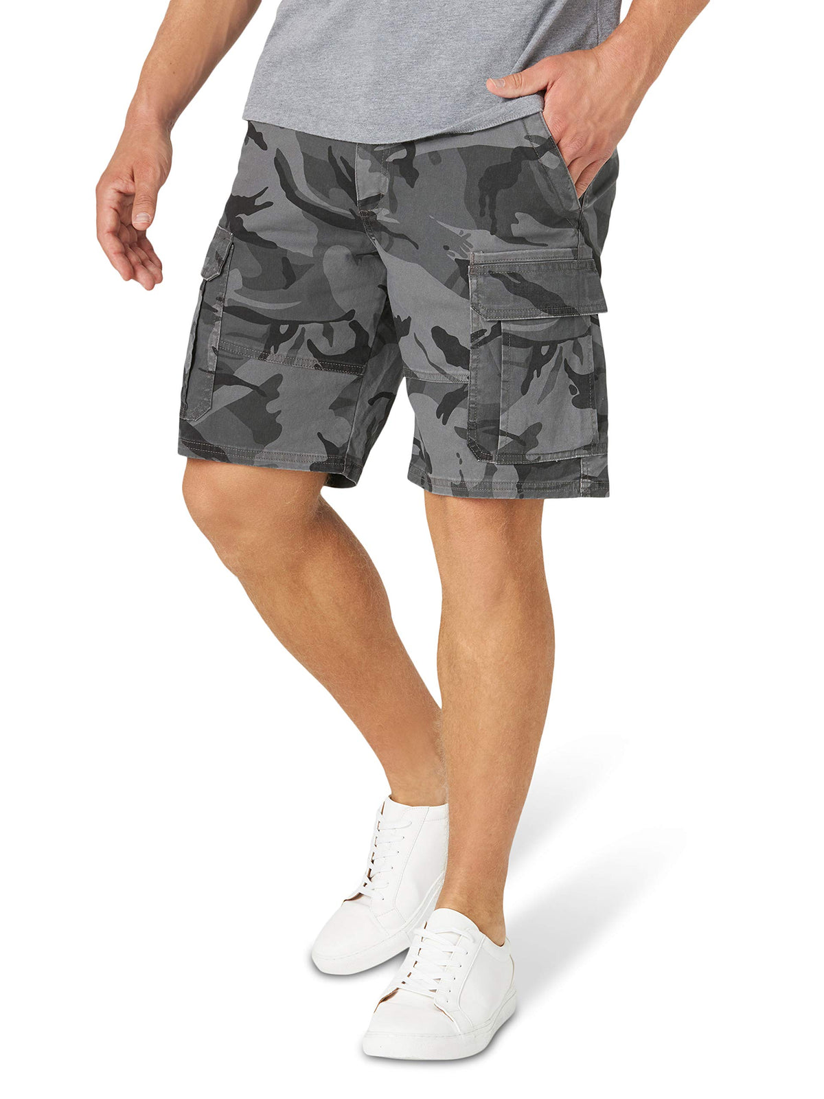 Wrangler Authentics Men's Classic Stretch Cargo Shorts