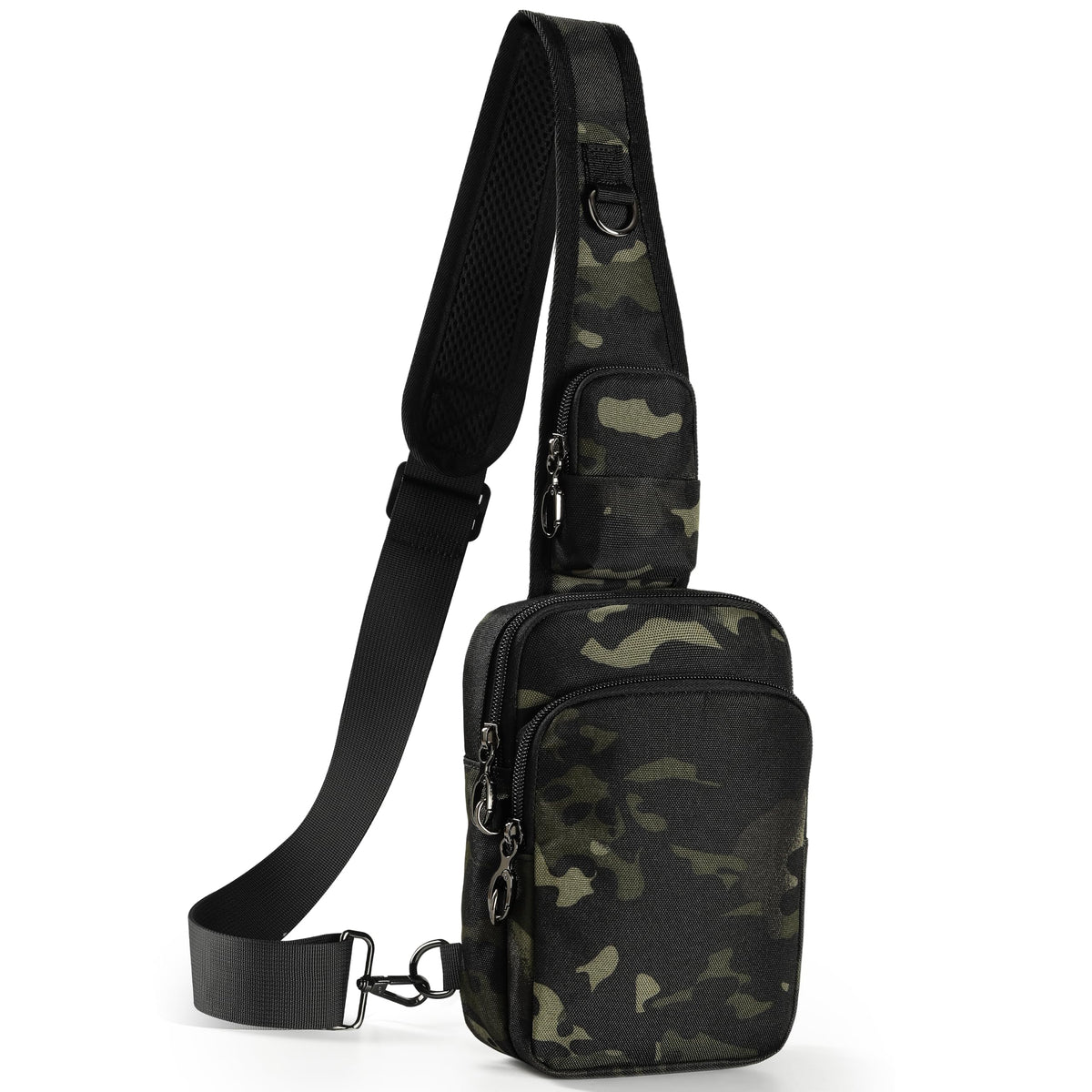 VADOO Unisex RFID Water-Resistant Crossbody Sling Bag