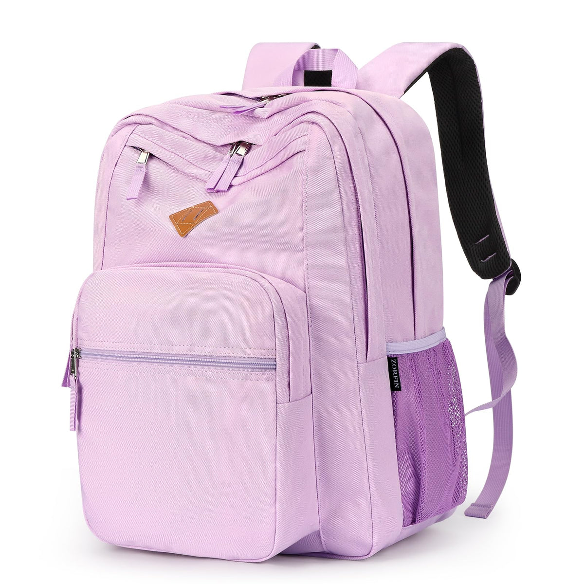 ZORFIN 26L Water-Resistant College and Travel Backpack