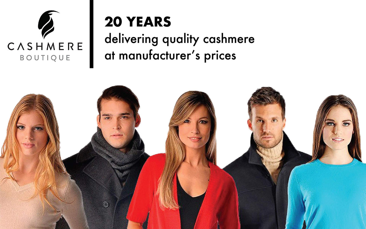 Cashmere Boutique Men's Pure Cashmere Full-Zip Hoodie
