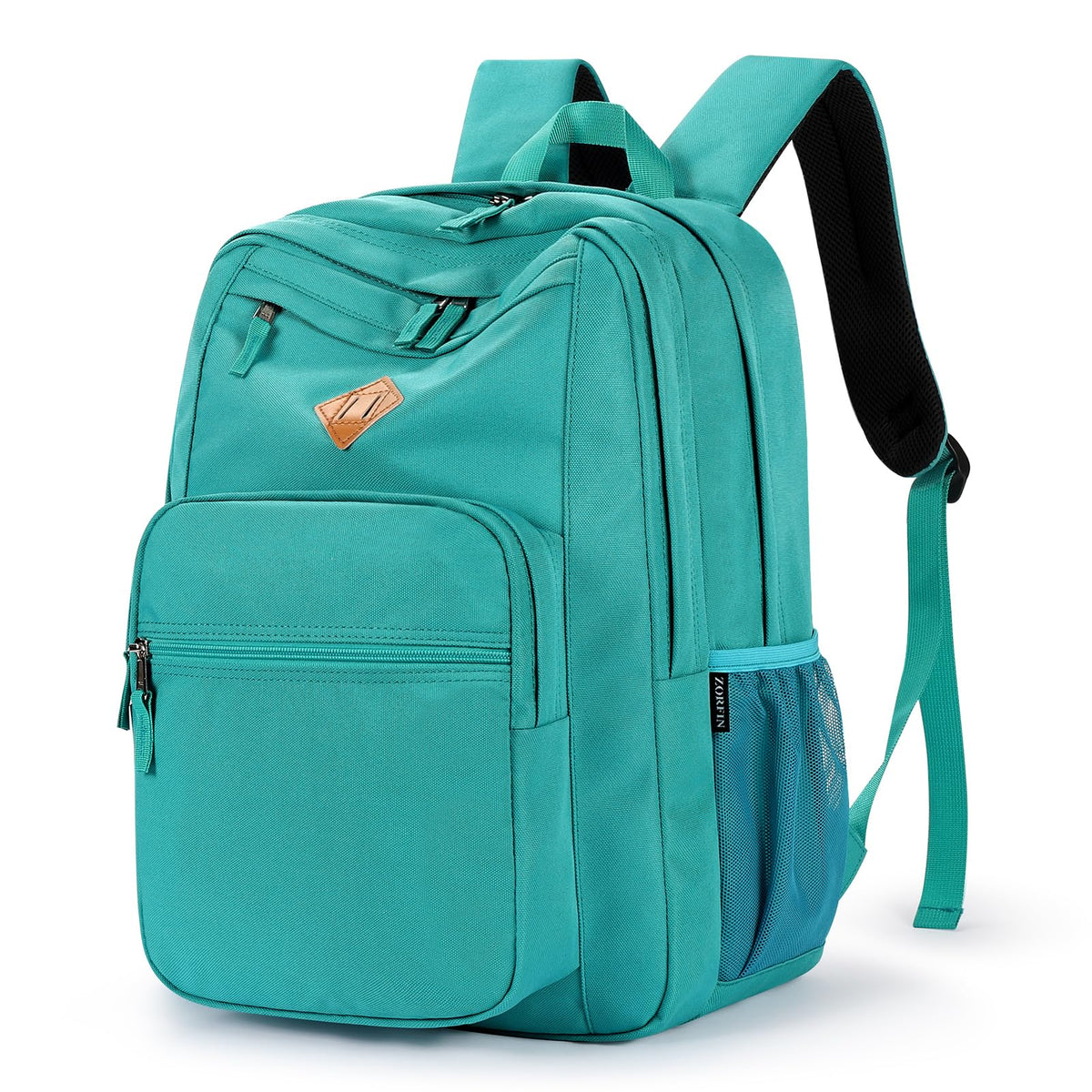 ZORFIN 26L Water-Resistant College and Travel Backpack