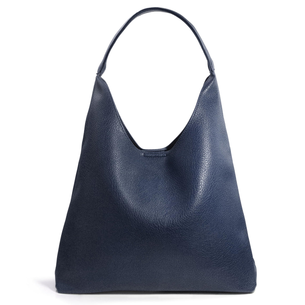 Women's Soft Vegan Leather Slouchy Hobo Shoulder Bag