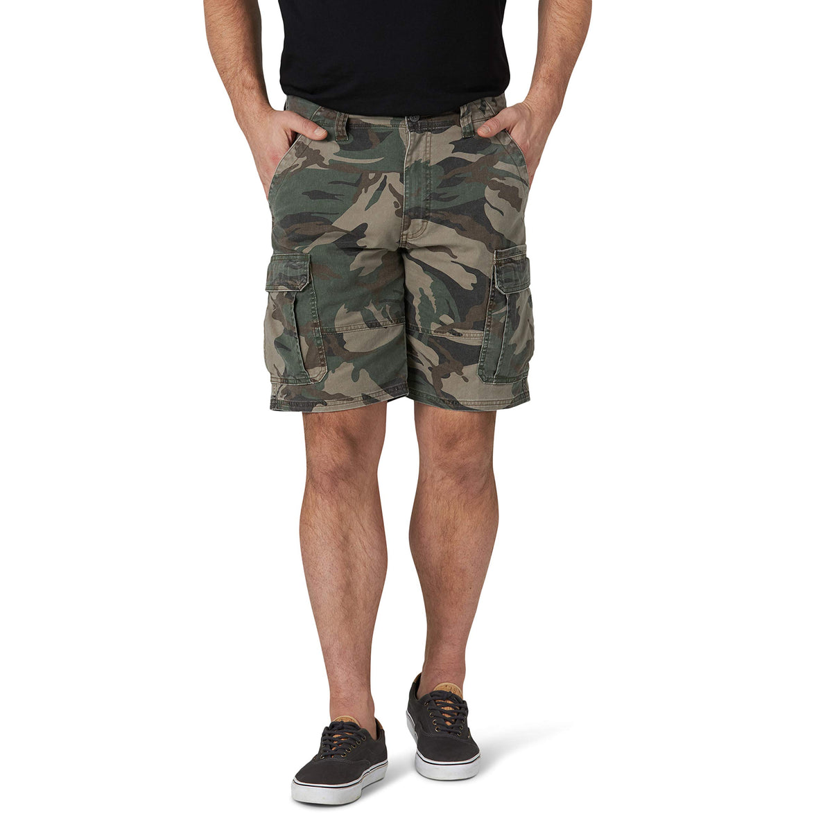 Wrangler Authentics Men's Classic Stretch Cargo Shorts
