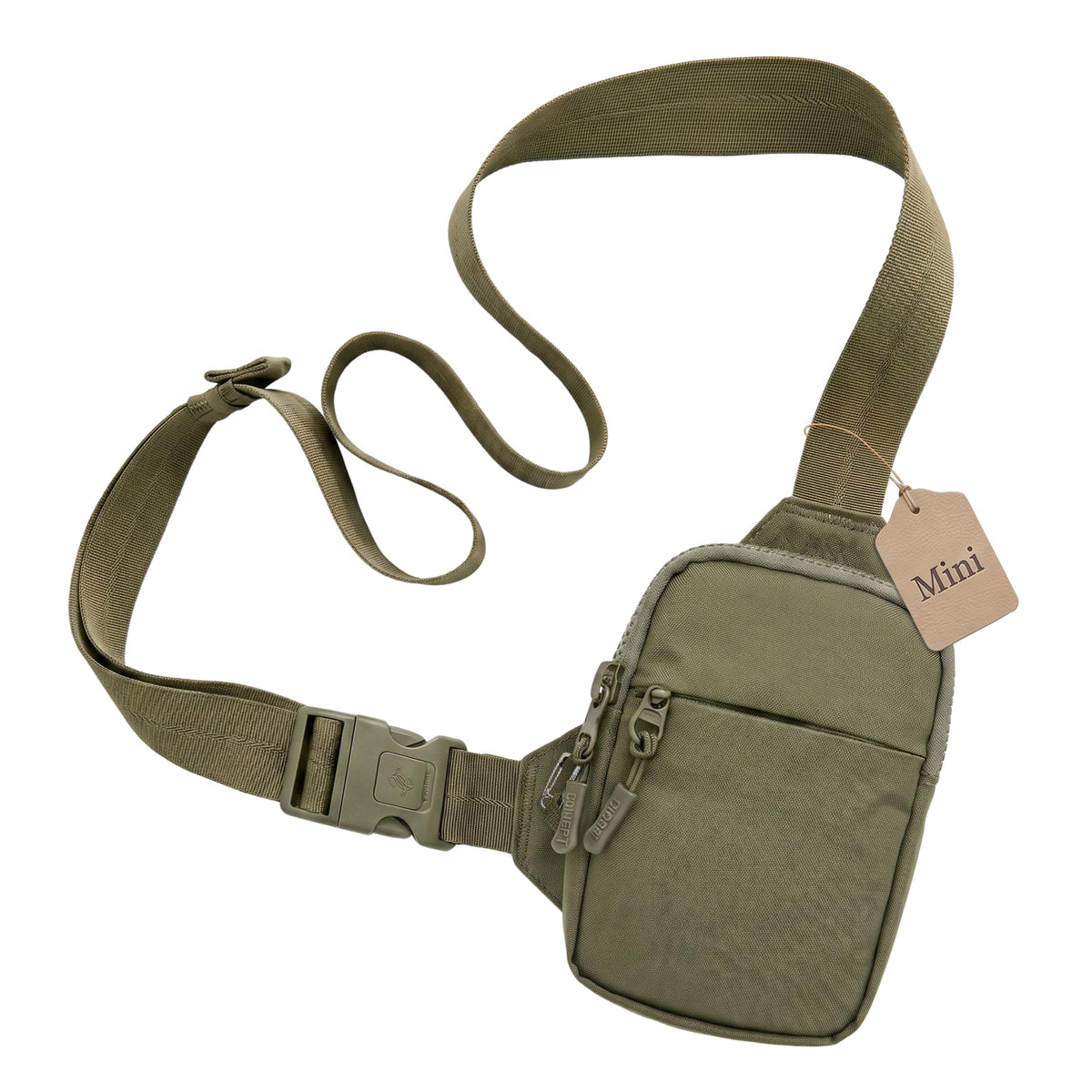 Unisex Anti-Theft RFID Blocking Travel Crossbody Sling Bag