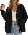 Avisky Women's Long-Sleeve Cardigan Sweater for Fall