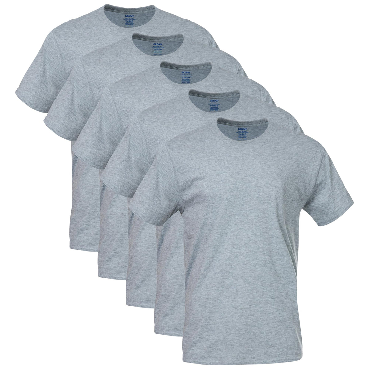 Gildan Men's Classic Crew T-Shirts Multipack G1100
