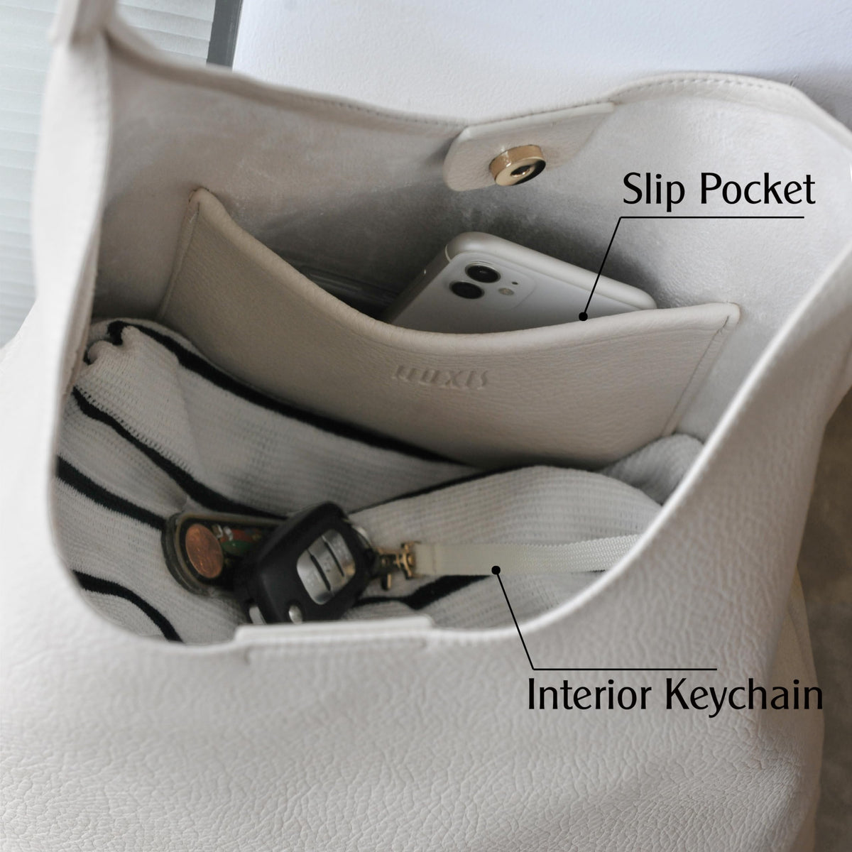 Women's Soft Vegan Leather Slouchy Hobo Shoulder Bag
