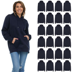 BILLIONHATS Women's Oversized Cotton Blend Hoodie Pack