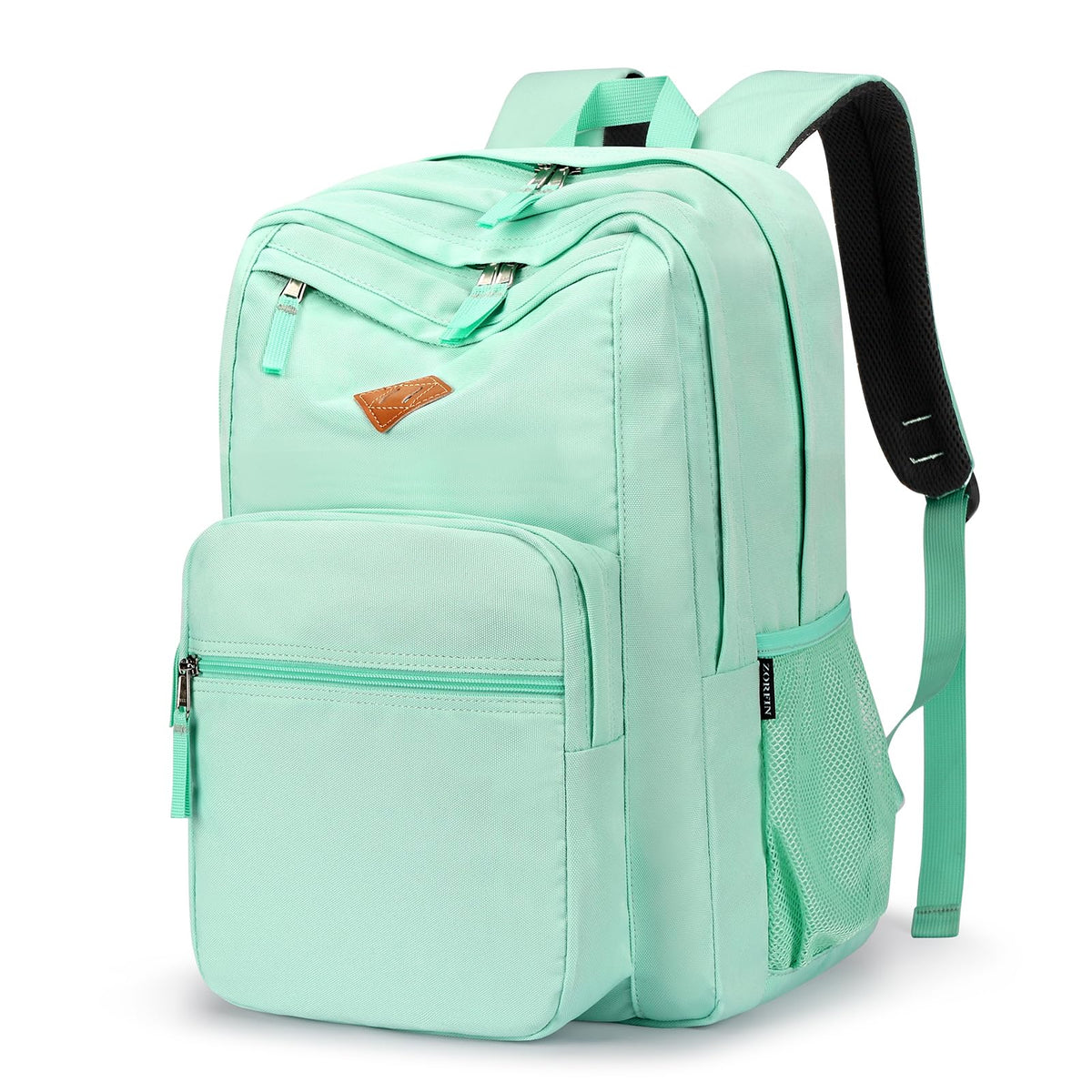 ZORFIN 26L Water-Resistant College and Travel Backpack